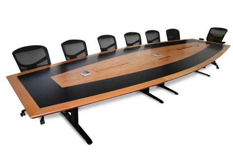 Contour Custom Designed Veneer Boardroom Table Sydney Equip Office