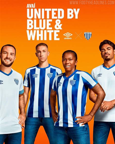 Avaí Fc 21 22 Home And Away Kits Released Footy Headlines