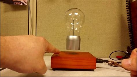 Levitating Light Bulb By Wasserstein Youtube