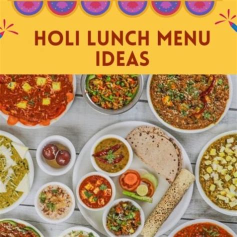 Holi Special Food Recipes At Home Holi Indian Food