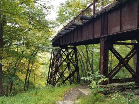 Wallkill Valley Rail Trail Rosendale Trestle