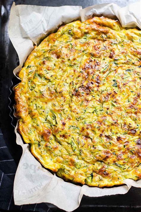 Crustless Zucchini Quiche Easy And Healthy