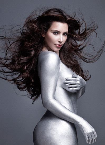 Convict Mannequin Kim Kardashian Nude W Magazine Spread