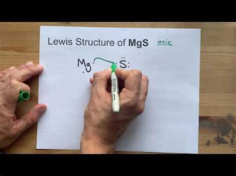 Draw The Lewis Structure Of MgS Magnesium Sulfide YouTube