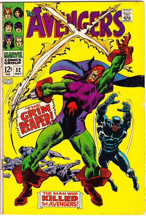 Avengers 52 1st Series 1963 May 1968 Marvel Comics