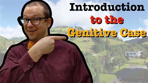 An Introduction To The German Genitive Case Learn German With Herr Antrim