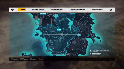 Just Cause 3 Montana Map Map