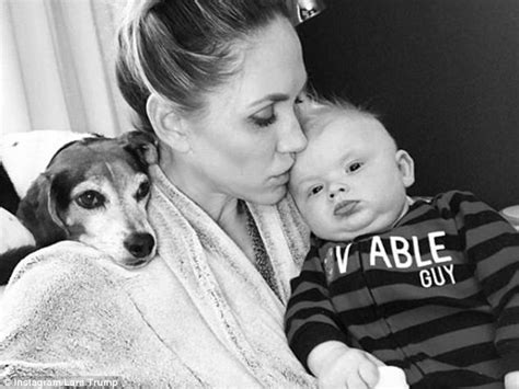 Lara Trump Celebrates Son Luke Turning Five Months Old Daily Mail Online