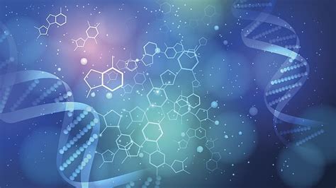 Hd Wallpaper Dna Background Blue Biology Wallpaper Flare