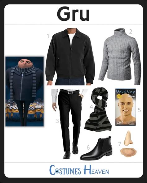 Last Minute Gru Costume Idea For Cosplay And Halloween 2024