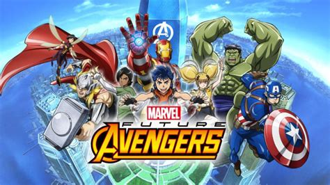 Las 2 Temporadas De La Serie De Anime Marvel Future Avengers Se