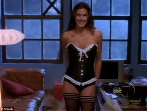 Desperately Revealing Teri Hatcher Strips Down To Her Sexy Underwear
