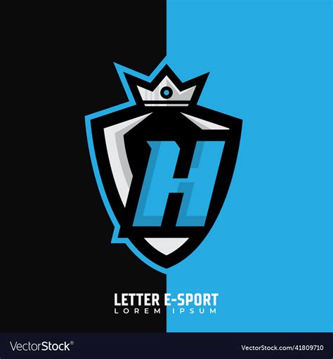 Gaming Letter H Logo Mx