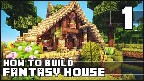 Isn't it so cute and unique? Minecraft - How to Build : Fantasy House - Part 1 - YouTube
