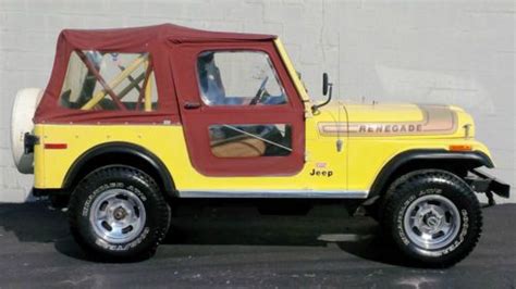 Purchase Used 1976 Jeep Amc Cj7 Levis Edition Renegade Barn Find