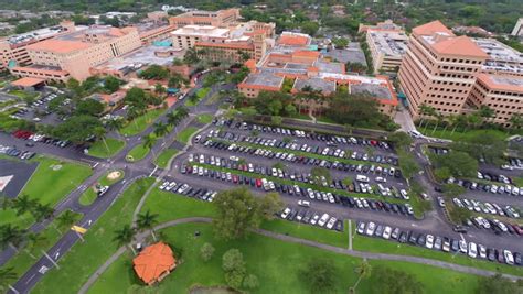Baptist Hospital Miami Aerial Video Circa Stock Footage Video 100