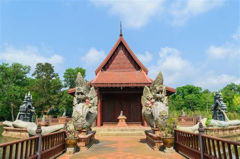 Wooden Temple At Wat Phakhlong 11 Temple Editorial Image Image Of