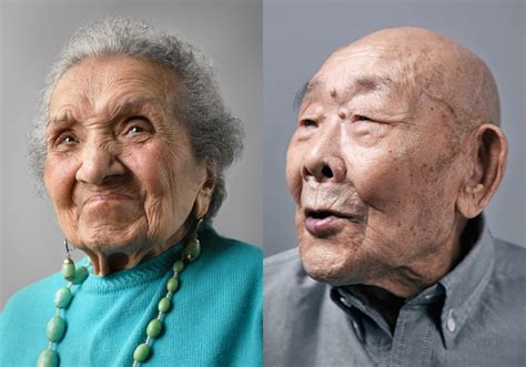 Ageing Joyfully Portraits Of People Aged 100 And Older Positive News