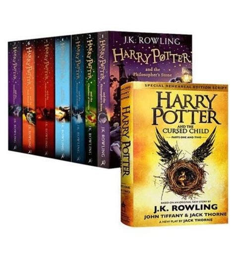 Harry Potter Set Books 1 8 By J K Rowling Buy Online At Best Price