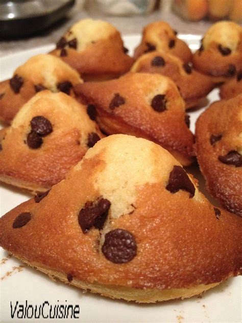 MADELEINES AUX PEPITES DE CHOCOLAT