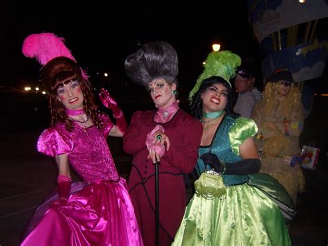 cinderella s stepsisters and stepmother drag queens leaving … flickr