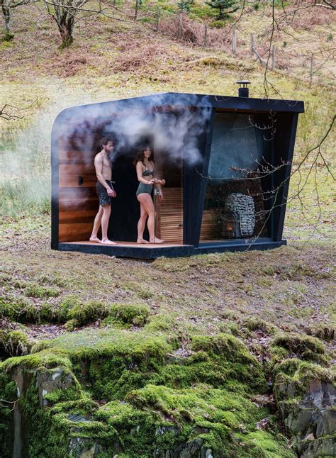 Aire Contemporary Outdoor Sauna — Heartwood Saunas Outdoor Sauna
