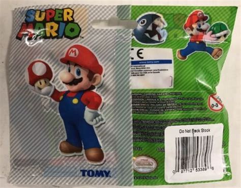 Super Mario Collector Rings Lot Of 10 Blind Packs To Complete Your