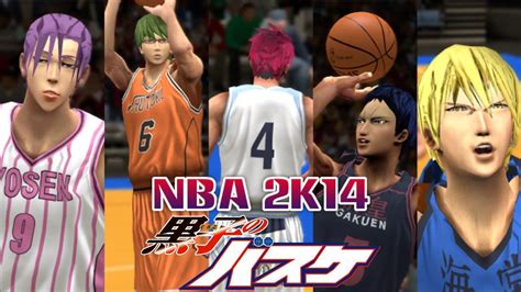 Kuroko No Basket Nba 2k14 Mod Full Gameplay Youtube