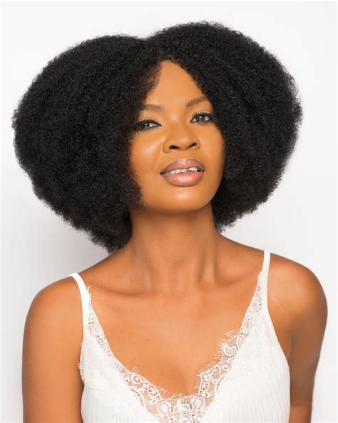 4b 4c Afrocentric Hair Wig Toke Natural Girl Wigs