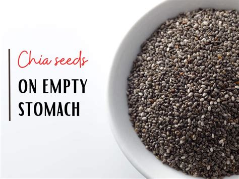 Chia Seeds Water On Empty Stomach Health Benefits Of Starting Your