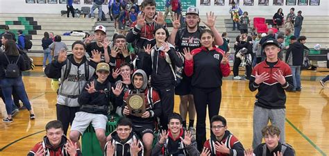 Wrestling Sectional Morenci Wins Division Ivsection Iv Championship