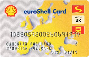Download the new shell app for iphone and android, now with shell easypay™. Euroshell CRT Card | Cambrian Fuel Card Services