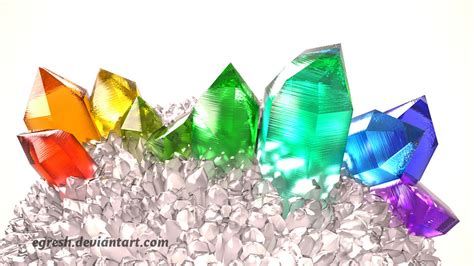 Rainbow Crystal By Egresh On Deviantart