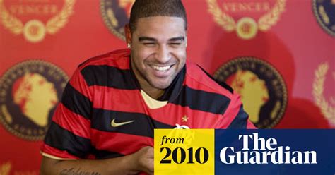 Brazils Adriano Has A Drink Problem Says Club Director Brazil The