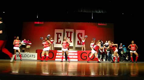 High School Musical On Stage Wildcat Cheer High School Musical High School Musical Costumes