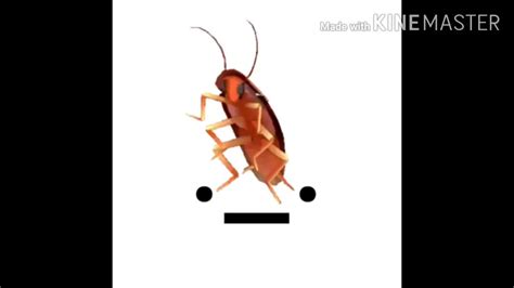 dancing cockroach but youtube