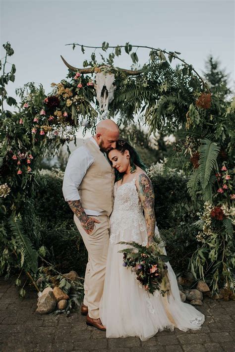 Bohemian Magical Forest Themed Wedding Inspired By Lord Of The Rings