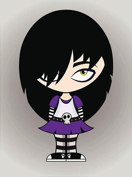 Emo Girl Illustrations Royalty Free Vector Graphics And Clip Art Istock