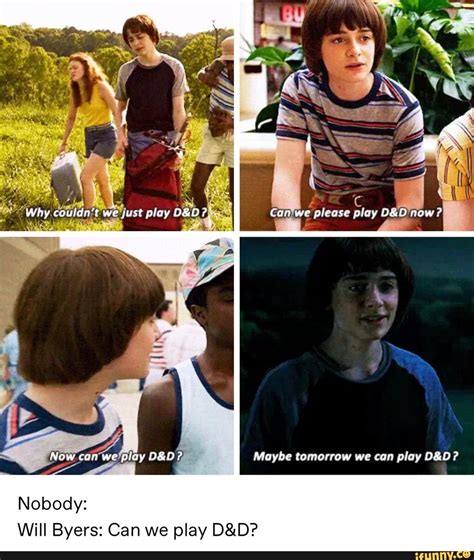 will byers can we play dandd ifunny stranger things