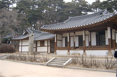 Architecture Hanok Is A Term To Describe Korean Traditional Houses