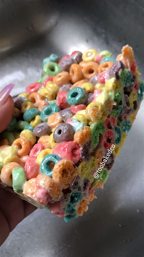 Midi and wav + stem files. Froot Loops with marshmallows cereal treat | Cereal treats ...