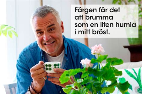 Alldeles speciellt mycket tycker han om pelargoner. Citat från Ernst Kirchsteiger | Allas.se