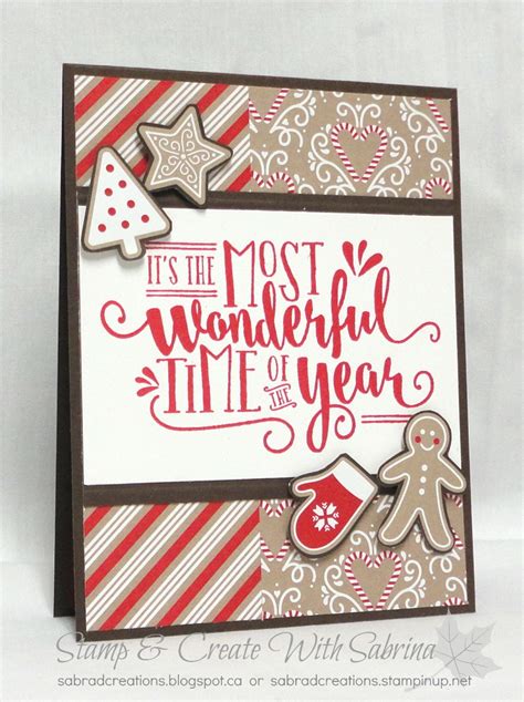 Stamp And Create With Sabrina Wonderful Year With Candy Cane Lane Dsp