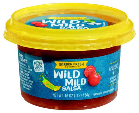 Garden Fresh Gourmet Wild Mild Salsa 16 Oz Pay Less Super Markets