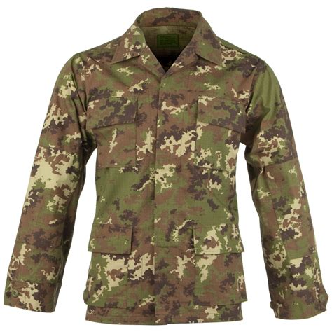 Teesar Herren Bdu Armee Uniform Hemd Ripstop Baumwolle Tarn Jacke