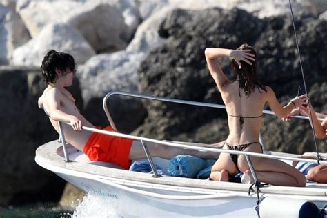 Timothee Chalamet Lily Rose Depp Kiss The Fappening