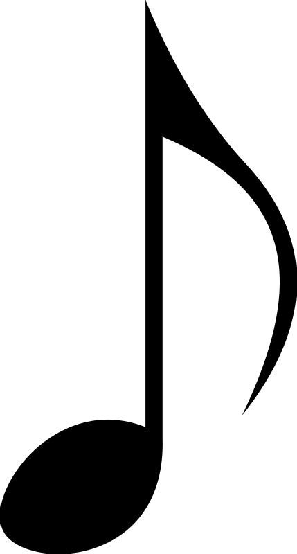 Clipart Eighth Note