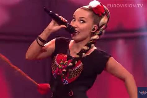 Eurovision Throwback Polish Entry Drop Jaws With Sexy Milkmaids Daily Star