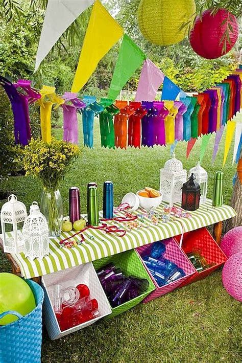 63 Cool Outdoor Summer Party Decorations Ideas Home And Garden Backyard Party Decorations