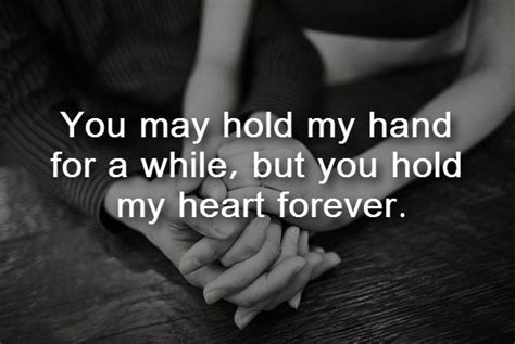 You May Hold My Hand For A While But You Hold My Heart Forever Folder